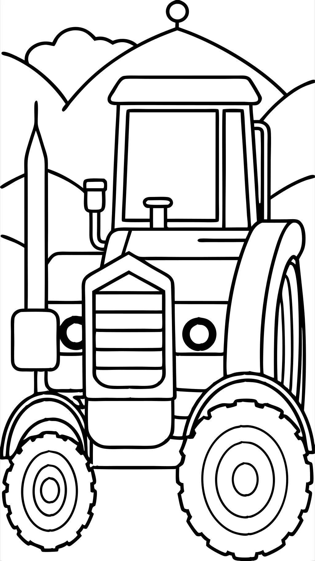 tracteur de page de couleur